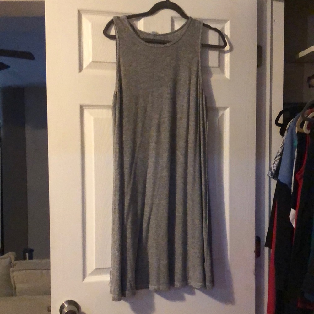 Grey old navy dress. Stretchy.